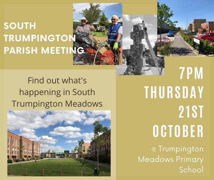 Invitation for all Trumpington Meadows residents to join the South Trumpington Parish Meeting